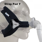 Strap Pad Y by Pad A Cheek for Airfit N20 and Respironics Wisp Mask